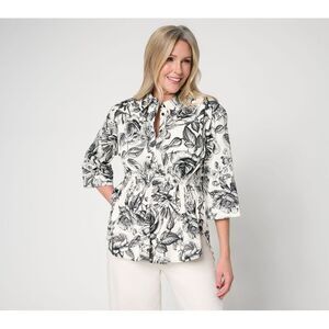 Carla Rockmore Collection Women's Top Sz XL Make Your Multi-colored